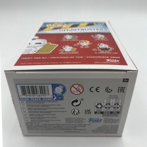 Funko Pop Movies Ghostbusters Afterlife Mini Puft with Graham Cracker 937 New - Picture 6 of 6